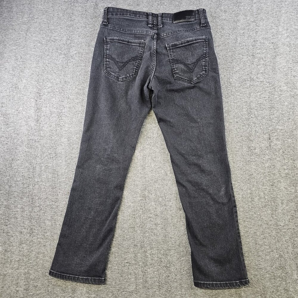 BKE Buckle Jeans Mens 30X30 Jake Straight Black Western Rodeo Stretch Denim